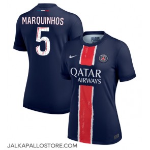 Paris Saint-Germain Marquinhos #5 Kotipaita Naisten 2024-25 Lyhythihainen